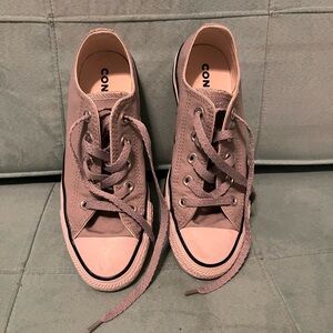 Converse Classic Gray Canvas Sneakers